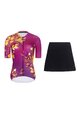 RIVANELLE BY HOLOKOLO Cycling mega sets - BAROC - purple/yellow/black