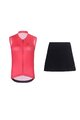 RIVANELLE BY HOLOKOLO Cycling short sleeve jersey and shorts - PURE - black/pink