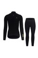 RIVANELLE BY HOLOKOLO Cycling winter set with jacket - VICTORIOUS WINTER - black