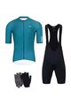 HOLOKOLO Cycling mega sets - VICTORIOUS GOLD - black/turquoise