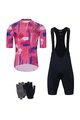 HOLOKOLO Cycling mega sets - STROKES - blue/black/pink