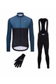 HOLOKOLO Cycling mega sets - STRIPES WINTER - blue/black