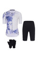 RIVANELLE BY HOLOKOLO Cycling mega sets - FLOWERY LADY - white/blue/black