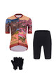 RIVANELLE BY HOLOKOLO Cycling mega sets - FREE ELITE LADY - orange/black