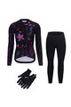 RIVANELLE BY HOLOKOLO Cycling mega sets - OASIS WINTER - black/pink