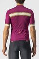 CASTELLI Cycling short sleeve jersey and shorts - GRIMPEUR - black/bordeaux