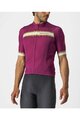 CASTELLI Cycling short sleeve jersey and shorts - GRIMPEUR - black/bordeaux