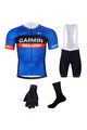 BONAVELO Cycling mega sets - GARMIN SHARP - white/blue/black