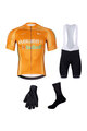 BONAVELO Cycling mega sets - EUSKALTEL-EUSKADI - black/orange/white