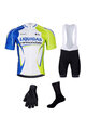 BONAVELO Cycling mega sets - LIQUIGAS CANNONDALE - black/green/white/blue