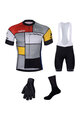 BONAVELO Cycling mega sets - 1985 LA VIE CLAIRE - white/multicolour/black