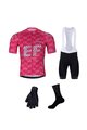 BONAVELO Cycling mega sets - EDUCATION FIRST 2025 - pink/black