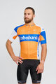 BONAVELO Cycling short sleeve jersey and shorts - RABOBANK - orange/blue/black