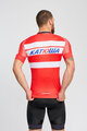 BONAVELO Cycling short sleeve jersey and shorts - KATUSHA - red/black
