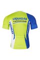 BONAVELO Cycling short sleeve jersey and shorts - LIQUIGAS CANNONDALE - blue/green/black