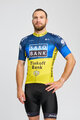 BONAVELO Cycling short sleeve jersey and shorts - SAXO BANK TINKOFF - yellow/blue/black