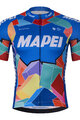BONAVELO Cycling short sleeve jersey and shorts - MAPEI - blue/black