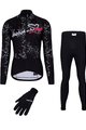 HOLOKOLO Cycling mega sets - GRAFFITI LADY - white/black