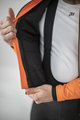 HOLOKOLO Cycling thermal jacket - 2in1 WINTER - orange