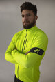 HOLOKOLO Cycling thermal jacket - 2in1 WINTER - yellow