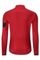 HOLOKOLO Cycling thermal jacket - 2in1 WINTER - red