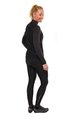 HOLOKOLO Cycling thermal jacket - 2in1 WINTER LADY - black