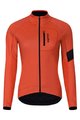 HOLOKOLO Cycling thermal jacket - 2in1 WINTER LADY - orange