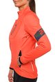 HOLOKOLO Cycling thermal jacket - 2in1 WINTER LADY - orange