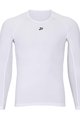HOLOKOLO Cycling long sleeve t-shirt - WINTER BASE LAYER - white