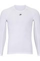 HOLOKOLO Cycling long sleeve t-shirt - WINTER BASE LAYER - white