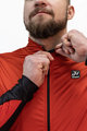 HOLOKOLO Cycling thermal jacket - CLASSIC - red/black