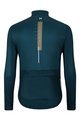 HOLOKOLO Cycling winter set with jacket - ELEMENT - blue/black