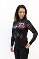 HOLOKOLO Cycling thermal jacket - GRAFFITI LADY - black