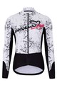 HOLOKOLO Cycling winter set with jacket - GRAFFITI LADY - black/white