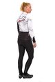 HOLOKOLO Cycling thermal jacket - GRAFFITI LADY - white/black