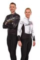 HOLOKOLO Cycling thermal jacket - GRAFFITI LADY - black/white