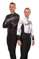 HOLOKOLO Cycling thermal jacket - GRAFFITI LADY - white/black