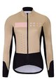 HOLOKOLO Cycling winter set with jacket - ELEMENT LADY - beige/black/brown