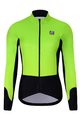HOLOKOLO Cycling winter set with jacket - CLASSIC LADY - light green/black