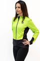 HOLOKOLO Cycling thermal jacket - CLASSIC LADY - black/green