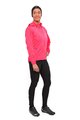 HOLOKOLO Cycling windproof jacket - WIND/RAIN LADY - pink