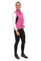 HOLOKOLO Cycling gilet - WIND/RAIN LADY - pink