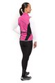 HOLOKOLO Cycling gilet - WIND/RAIN LADY - pink