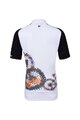 HOLOKOLO Cycling short sleeve jersey and shorts - RIDERS KIDS - multicolour/white/black