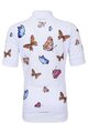 HOLOKOLO Cycling short sleeve jersey and shorts - BUTTERFLIES - black/white