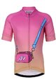 HOLOKOLO Cycling short sleeve jersey and shorts - CANDYBAG - multicolour/pink/black