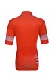 HOLOKOLO Cycling short sleeve jersey and shorts - FLOW JUNIOR - black/red