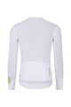 HOLOKOLO Cycling long sleeve jersey and bibtights - VICTORIOUS GOLD - white/black