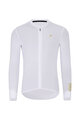 HOLOKOLO Cycling long sleeve jersey and bibtights - VICTORIOUS GOLD - white/black