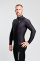 HOLOKOLO Cycling winter long sleeve jersey - STARLIGHT WINTER - black